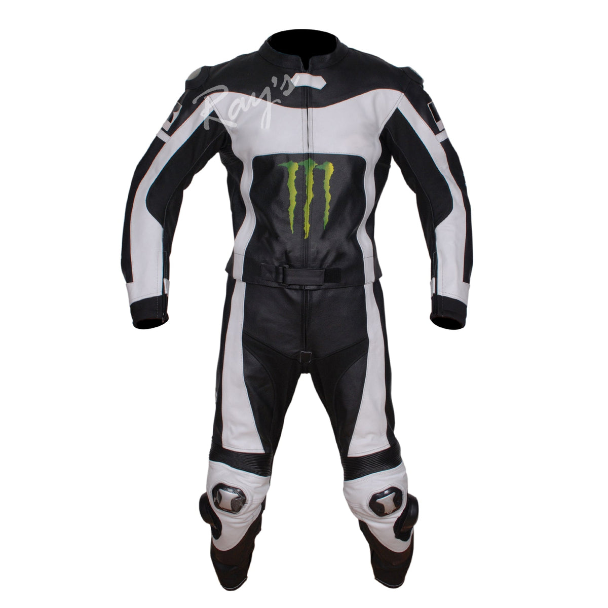 CUSTOM MADE MOTORBIKE LEATHER /BIKING RACING SPORT TWO PIECE SUIT