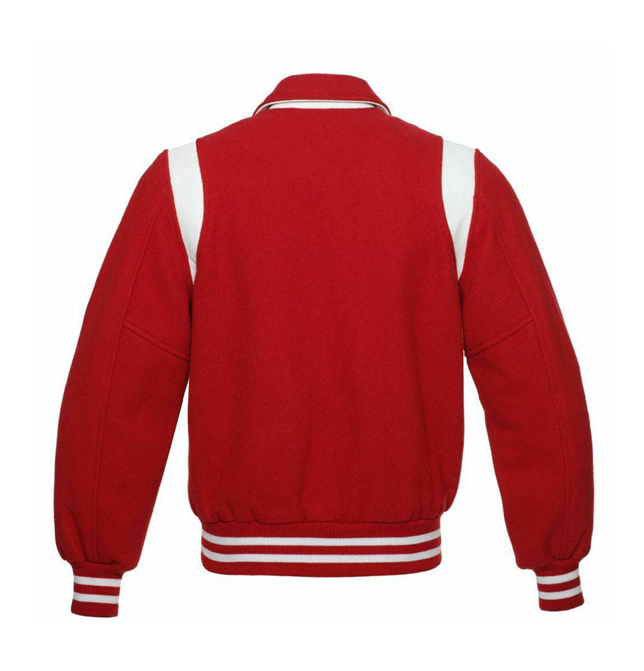 RAY'S VARSITY JACKET RED