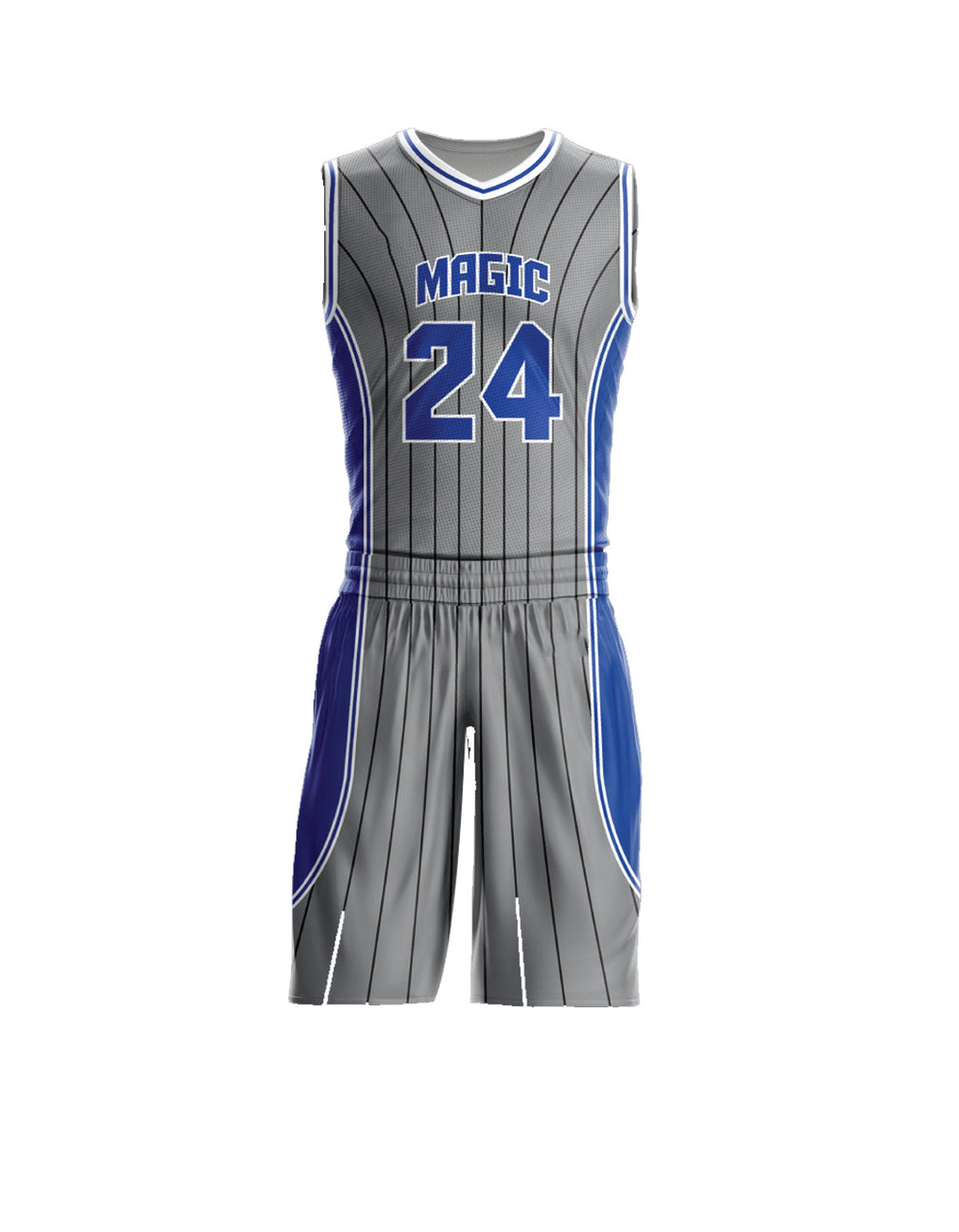 RAY'S Men's Basketball Uniform Set,Jersey with Customise Number, Athletic Two-Piece Performance Kit