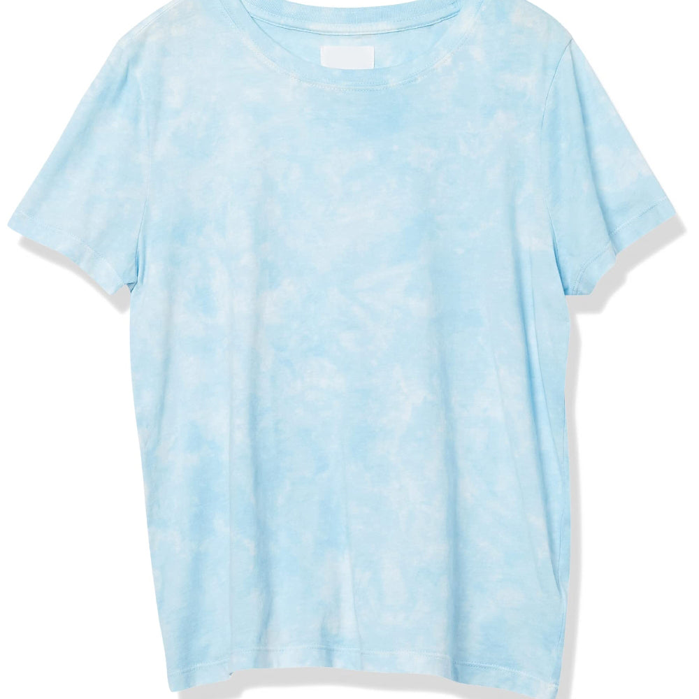 RAY'S Women/Girls Short-sleeve Round Neck t-shirt Tie-dye pattern.