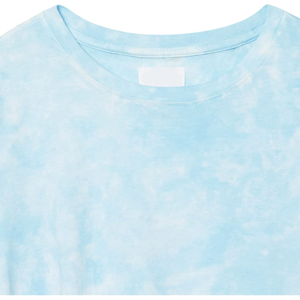 RAY'S Women/Girls Short-sleeve Round Neck t-shirt Tie-dye pattern.