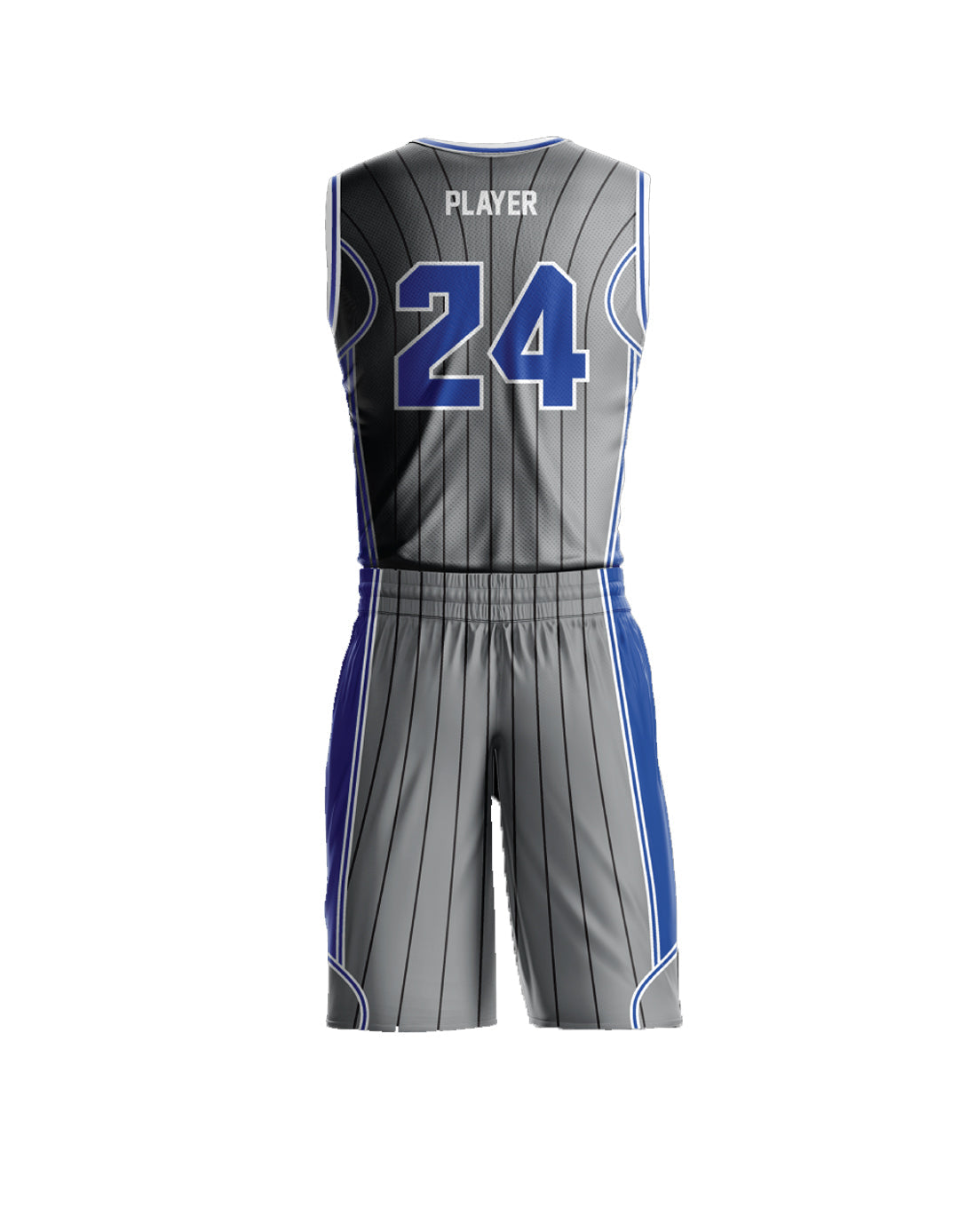 RAY'S Men's Basketball Uniform Set,Jersey with Customise Number, Athletic Two-Piece Performance Kit