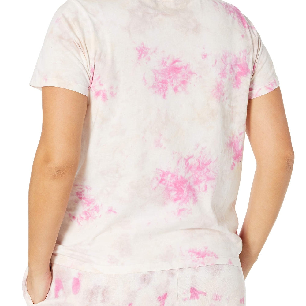 RAY'S Women/Girls Short-sleeve Round Neck t-shirt Tie-dye pattern.