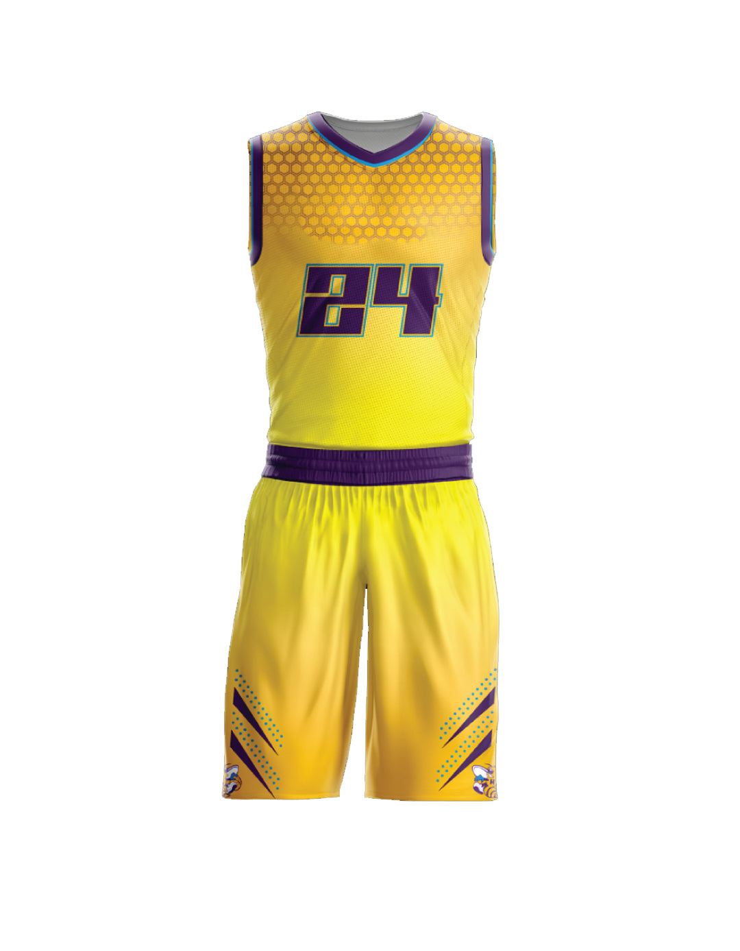 RAY'S Men's Basketball Uniform Set,Jersey with Customise Number, Athletic Two-Piece Performance Kit