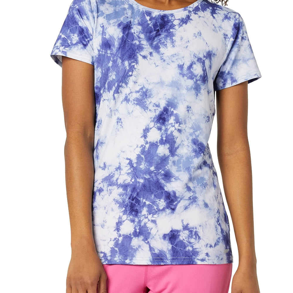 RAY'S Women/Girls Short-sleeve Round Neck t-shirt Tie-dye pattern.
