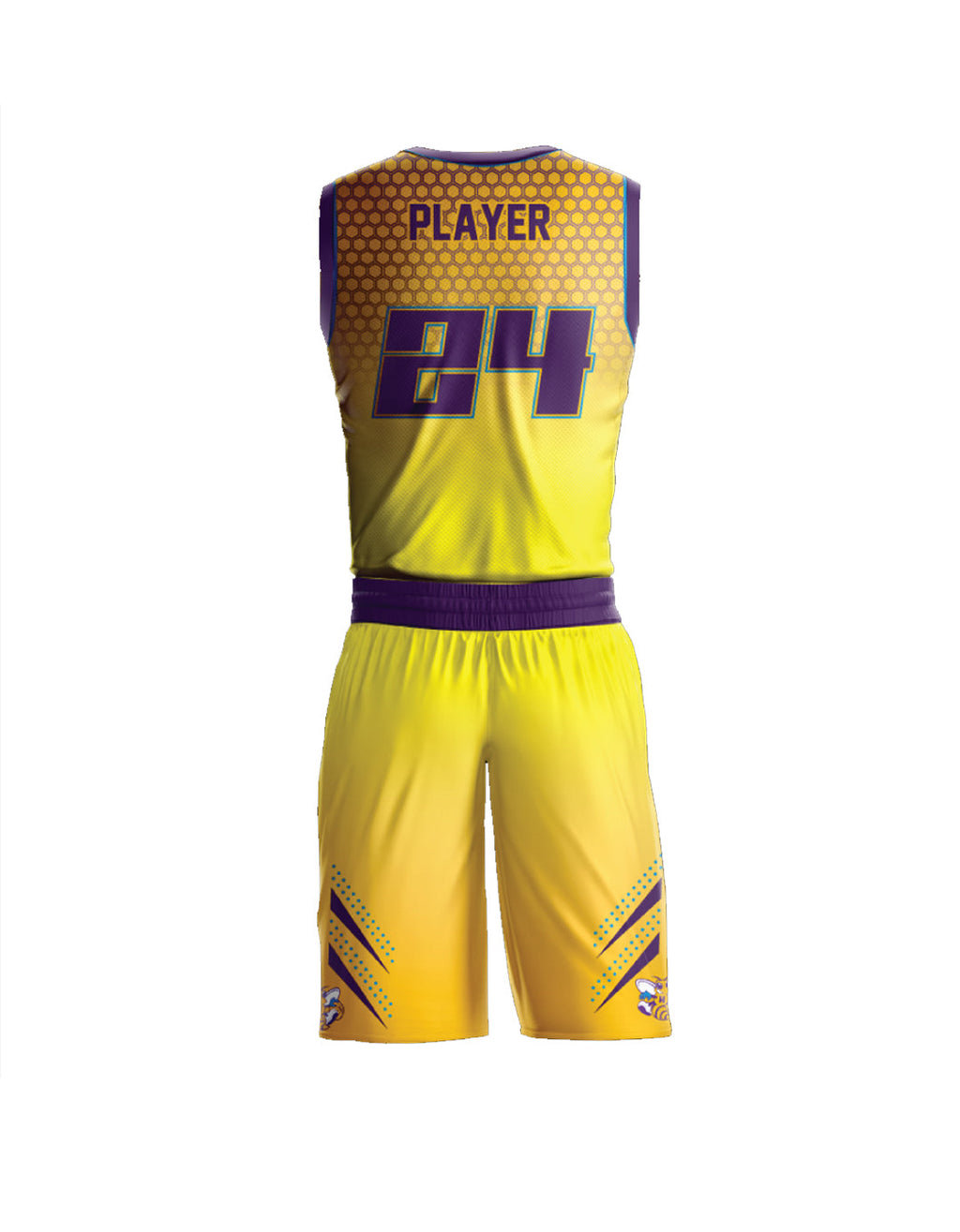 RAY'S Men's Basketball Uniform Set,Jersey with Customise Number, Athletic Two-Piece Performance Kit