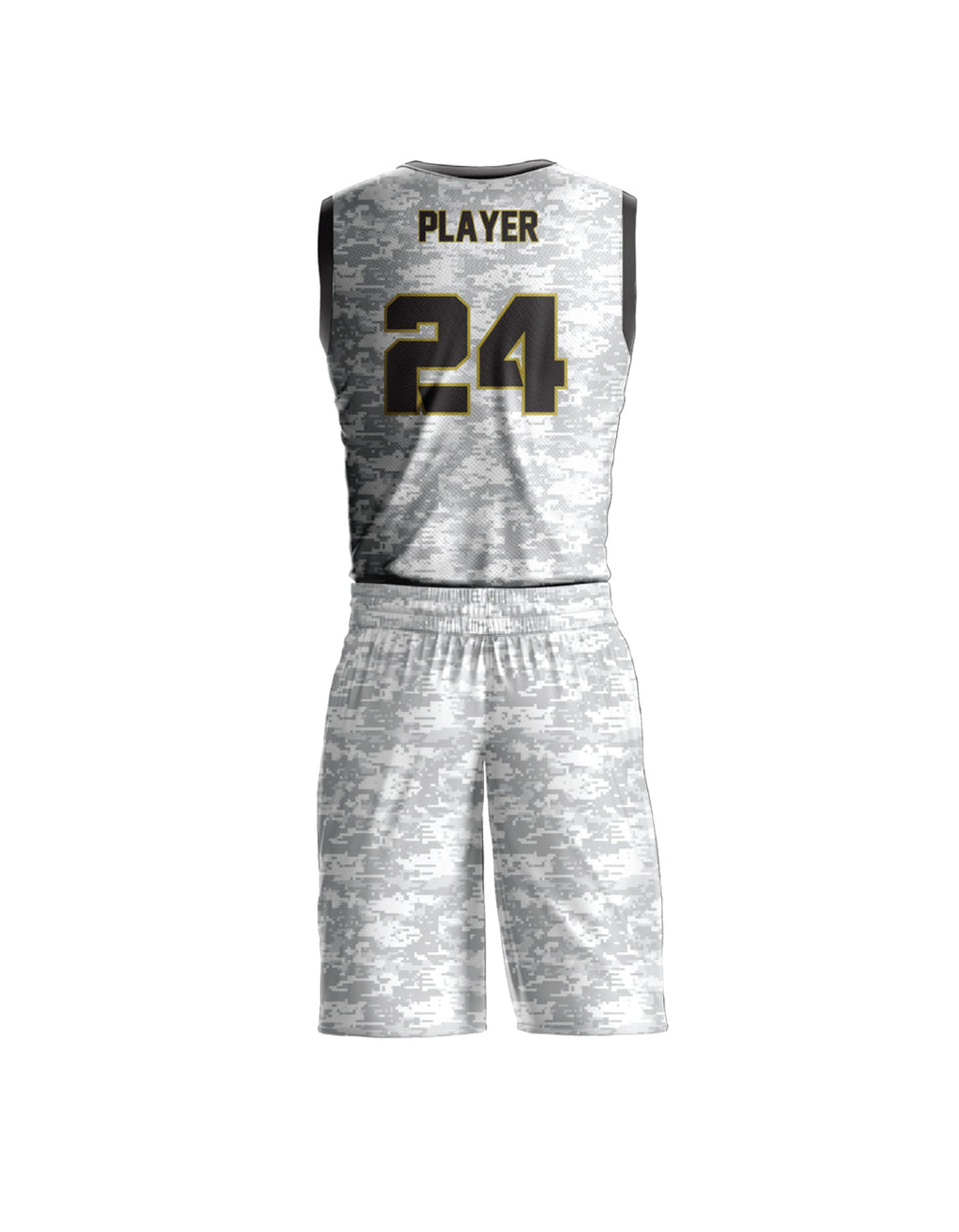 RAY'S Men's Basketball Uniform Set,Jersey with Customise Number, Athletic Two-Piece Performance Kit
