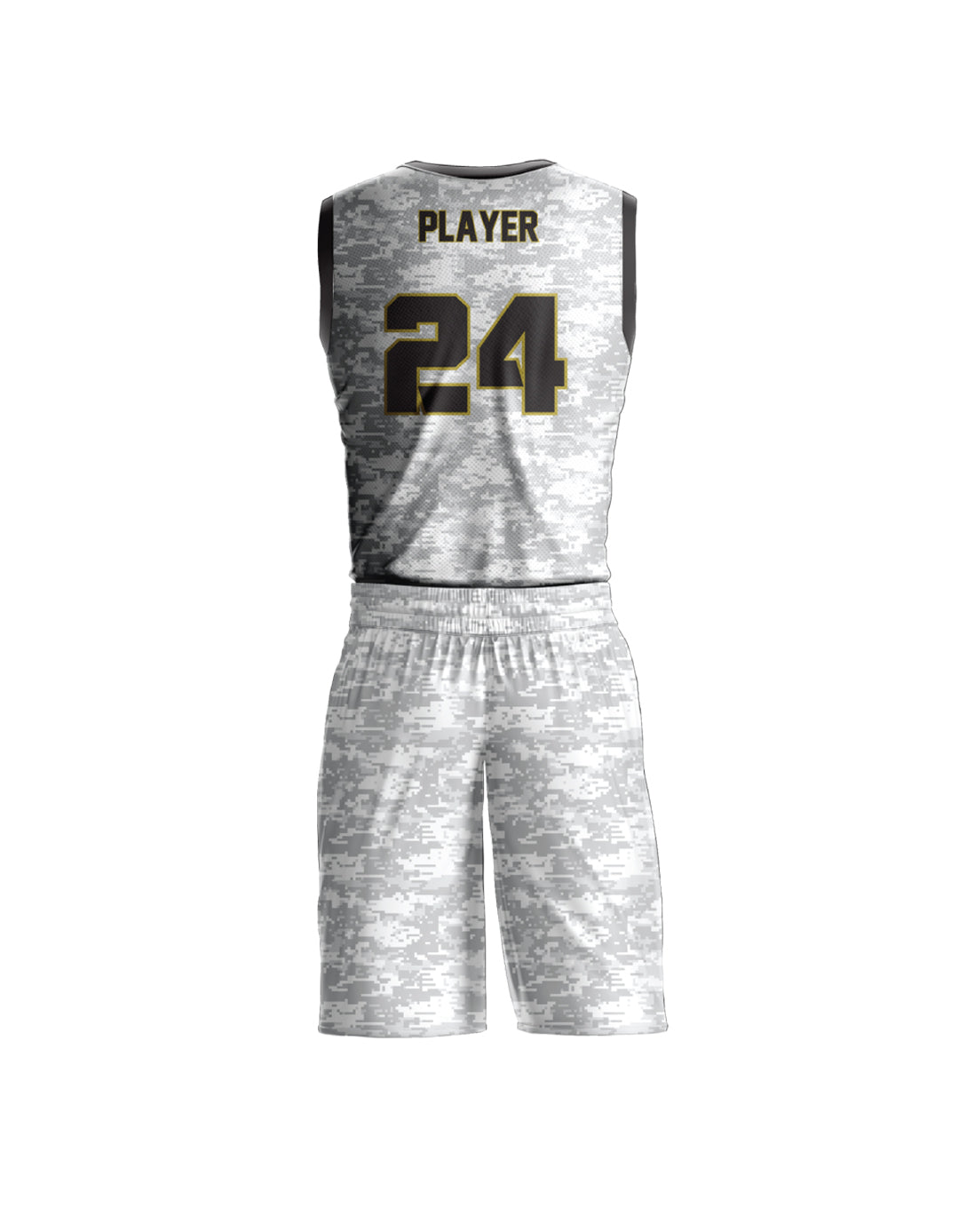 RAY'S Men's Basketball Uniform Set,Jersey with Customise Number, Athletic Two-Piece Performance Kit