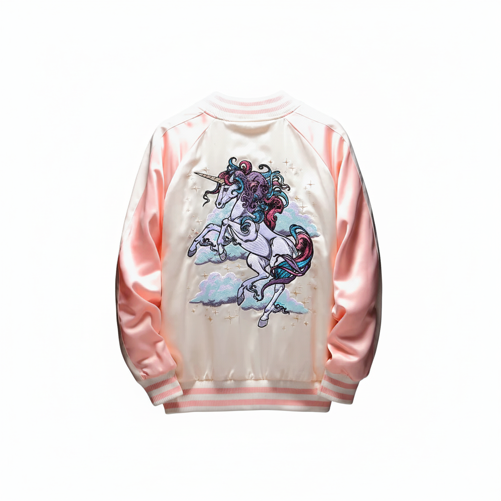 RAY'S Rainbow Unicorn Sukajan Jacket,ALL SIZE'S