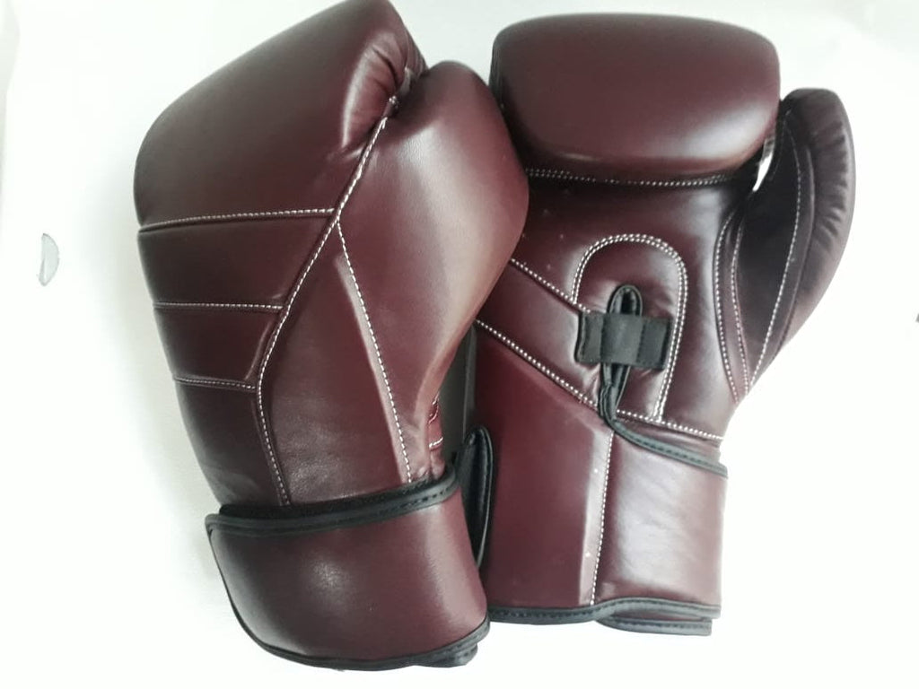 RAY'S LEATHER BOXING GLOVES/FOR TRAINING AND TOURNAMENTS  (Strap-Up)