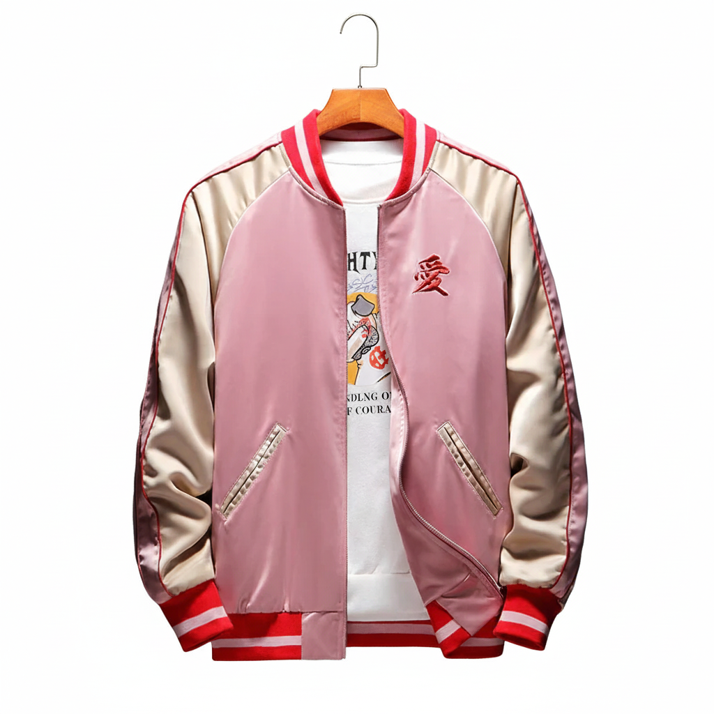 RAY'S Flamingo Heart Sukajan Jacket ADULT SIZE