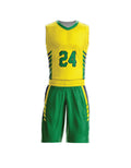 RAY'S Men's Basketball Uniform Set,Jersey with Customise Number, Athletic Two-Piece Performance Kit