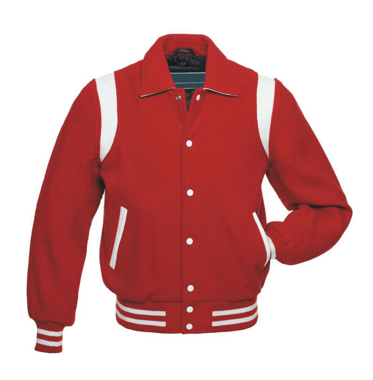 RAY'S VARSITY JACKET RED