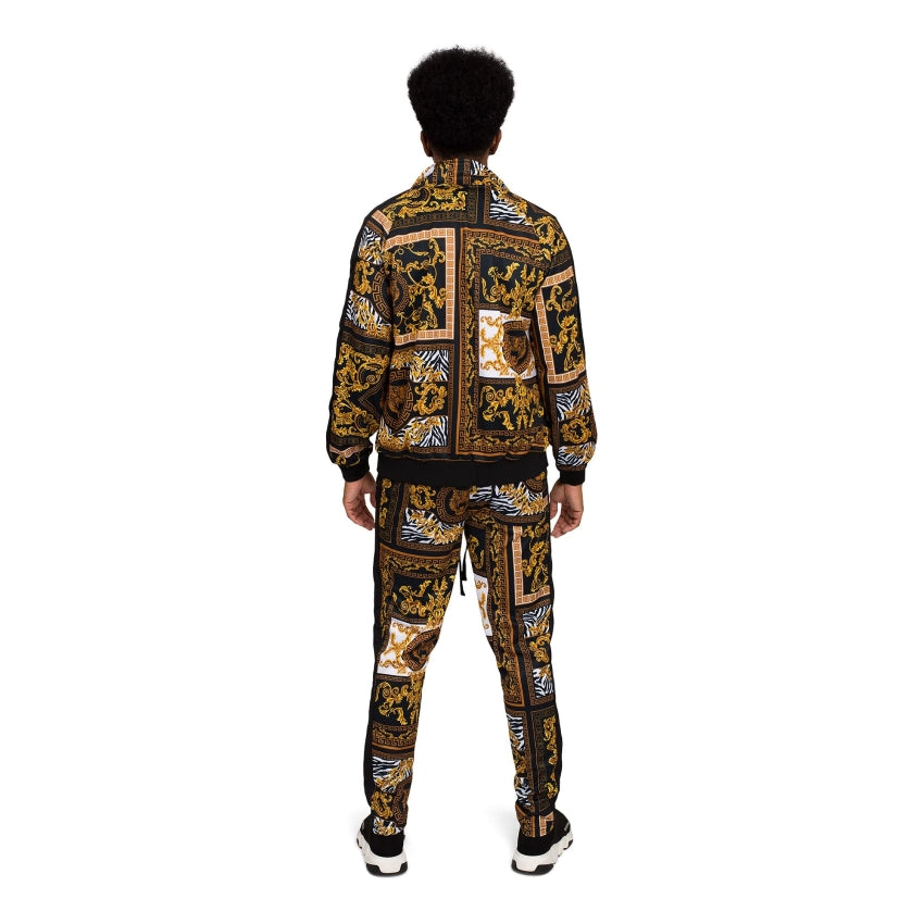 RAY'S Unisex Athletic Tracksuit Set,Cambo Pattern, 2-Piece Polyester, Long Sleeve with Side Zip Pockets, Athletic Regular Fit
