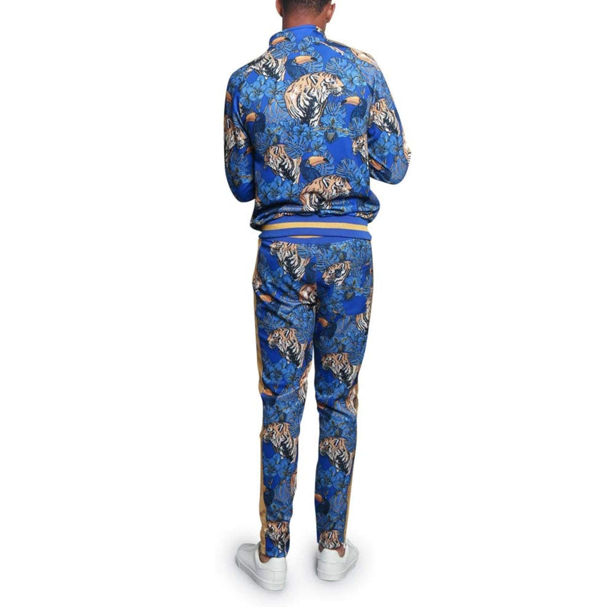 RAY'S Unisex Athletic Tracksuit Set,Cambo Pattern, 2-Piece Polyester, Long Sleeve with Side Zip Pockets, Athletic Regular Fit
