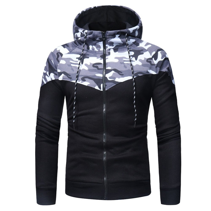 Men's Tracksuit Set, Colour Block Design in different colour, Hooded Sweatshirt with Matching Jogger Pants