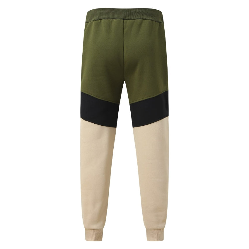 Men's Tracksuit Set, Colour Block Design in different colour, Hooded Sweatshirt with Matching Jogger Pants