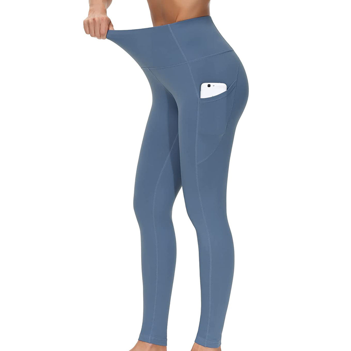 Leggings for Women Tummy Control, High Waist Yoga Pants Gym Stretchy Shapewear Workout Clothes for Women