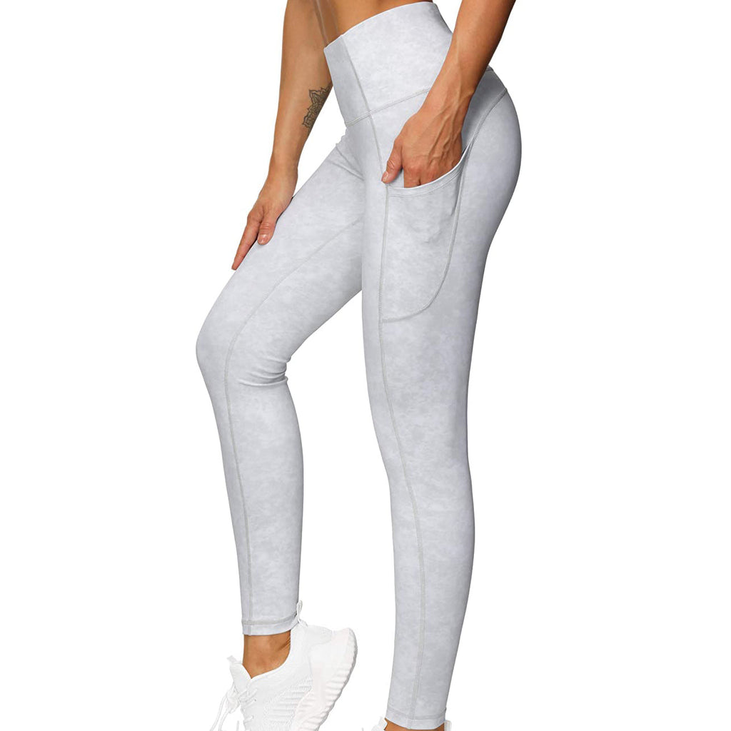 Leggings for Women Tummy Control, High Waist Yoga Pants Gym Stretchy Shapewear Workout Clothes for Women