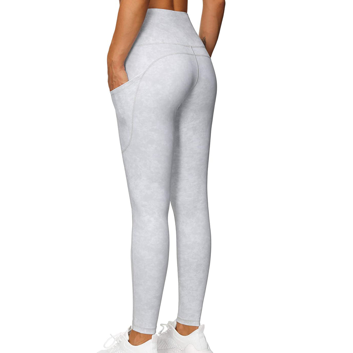 Leggings for Women Tummy Control, High Waist Yoga Pants Gym Stretchy Shapewear Workout Clothes for Women