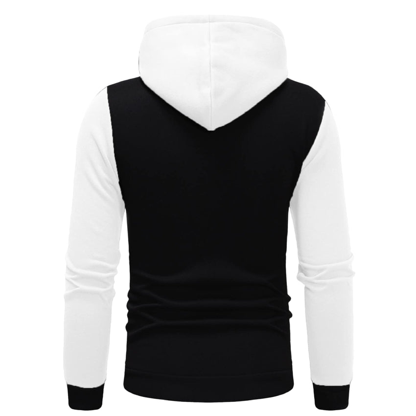 Men's Tracksuit Set, Colour Block Design in different colour, Hooded Sweatshirt with Matching Jogger Pants