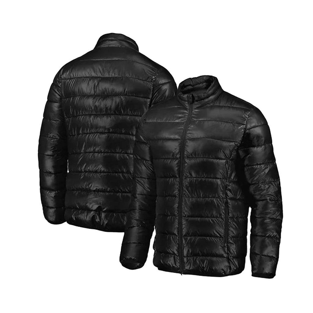 Puffer Jacket For Men Winter Warm Winter Lightweight Coat Windproof Insulated Jacket With Zippered Pocket