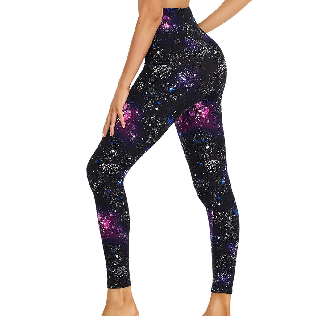RAY'S Women's Leggings 7/8 with Pockets Sports Leggings High Waist Tummy Control Yoga Pants Training Pants Sweatpants