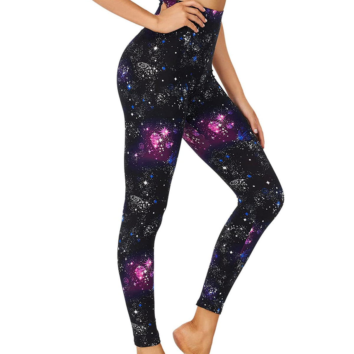 RAY'S Women's Leggings 7/8 with Pockets Sports Leggings High Waist Tummy Control Yoga Pants Training Pants Sweatpants
