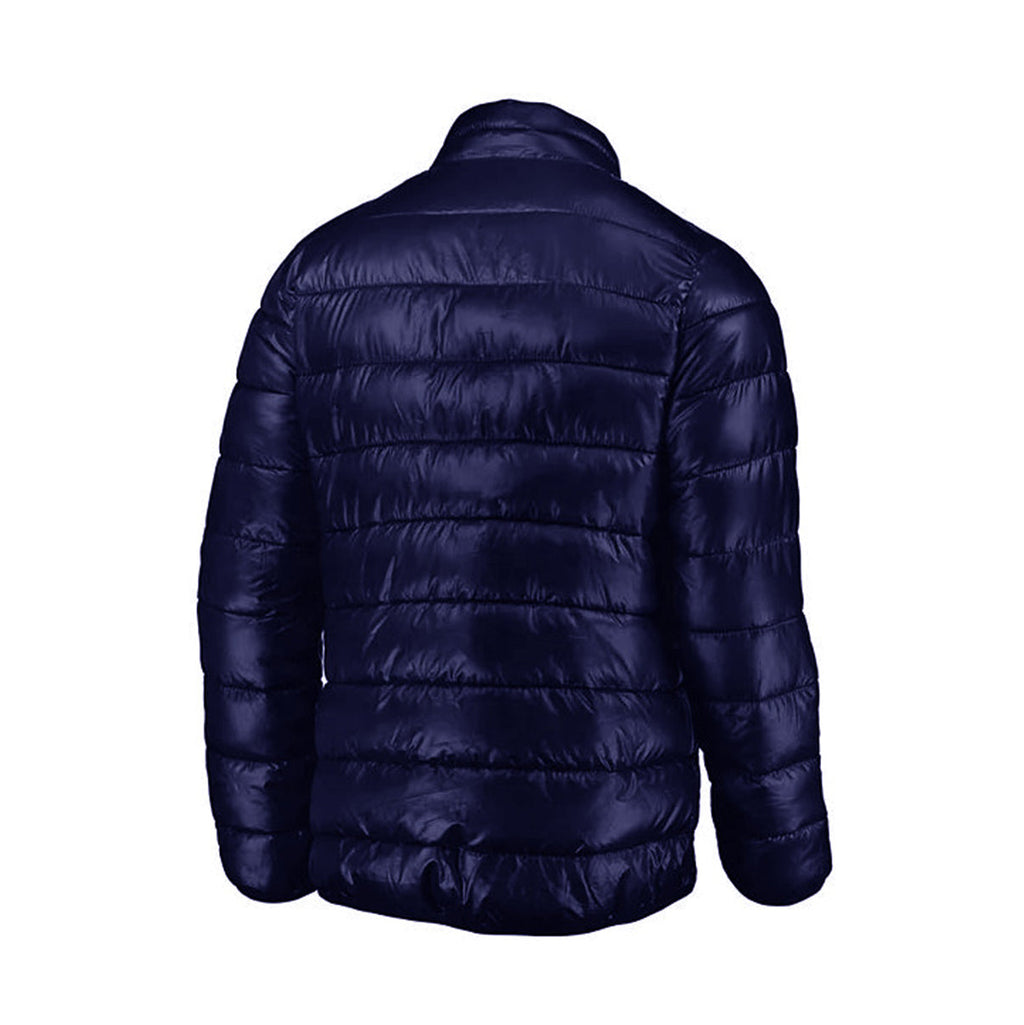 Puffer Jacket For Men Winter Warm Winter Lightweight Coat Windproof Insulated Jacket With Zippered Pocket