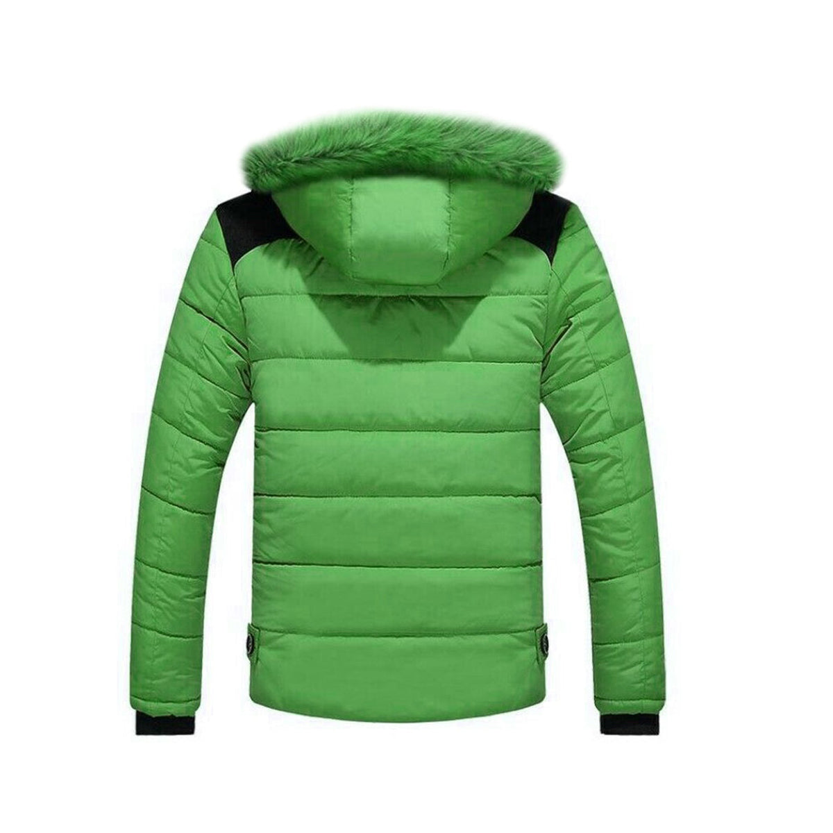 RAY'S Unisex Hooded Puffer Jacket,Quilted Lightweight Winter Coat with Zip Front Closure