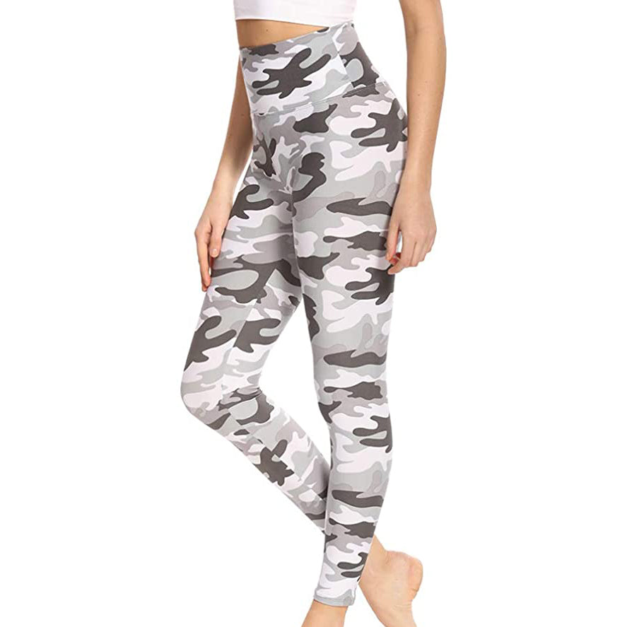 RAY'S Women's Sports Leggings, Marble Pattern High Waist Yoga Pants, Running Stretch Tights Workout Trousers for Yoga, Running, Dance, Fitnes, Cycling, Casual