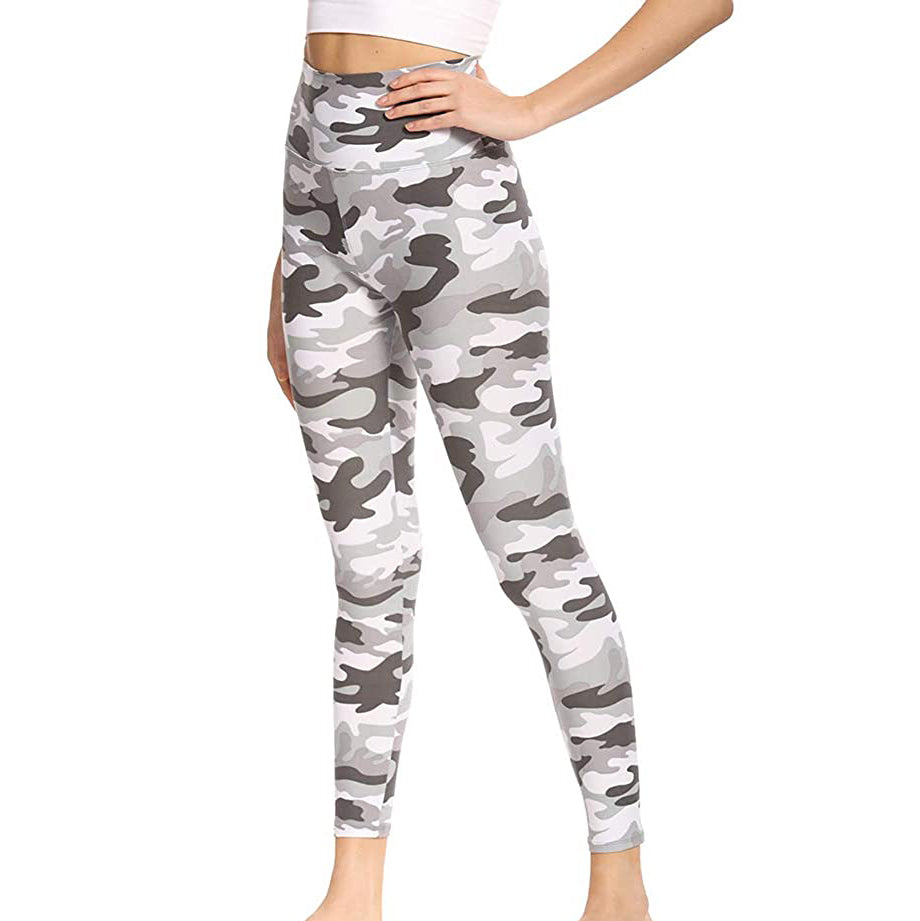 RAY'S Women's Sports Leggings, Marble Pattern High Waist Yoga Pants, Running Stretch Tights Workout Trousers for Yoga, Running, Dance, Fitnes, Cycling, Casual