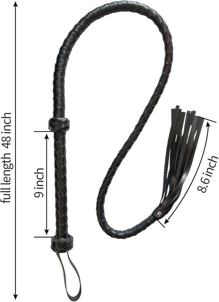 Ray's Faux Leather Horse Whip
