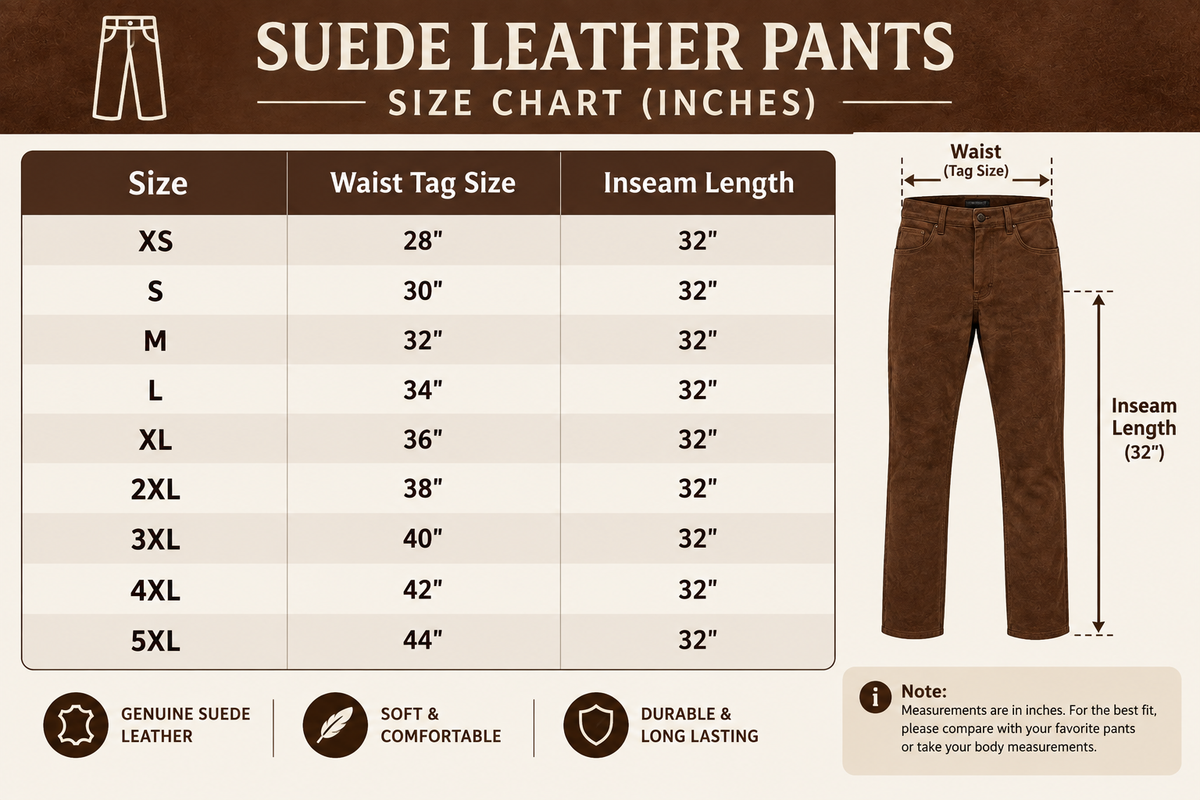 Western Suede Leather Fringe Suits Shirt &amp; Pant