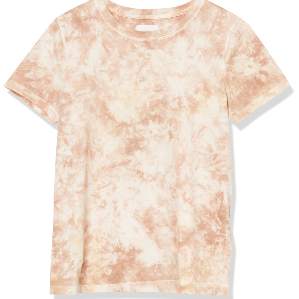 RAY'S Women/Girls Short-sleeve Round Neck t-shirt Tie-dye pattern.