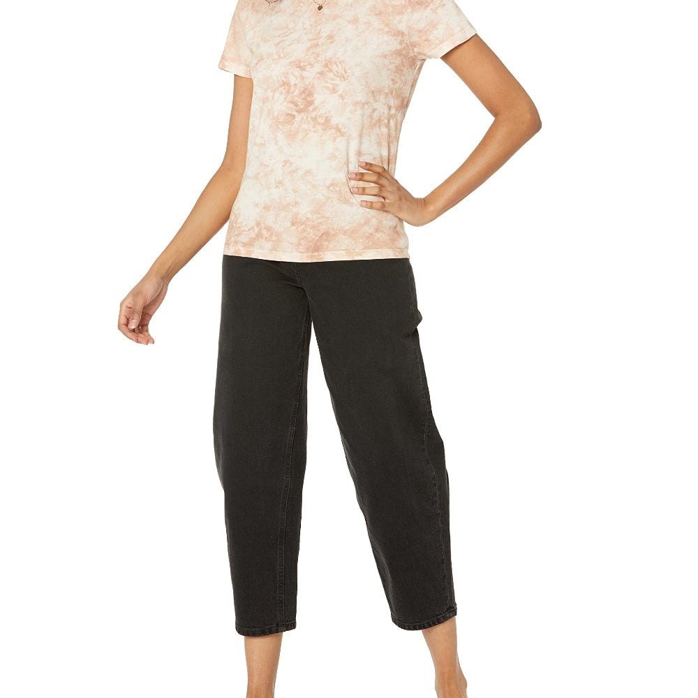 RAY'S Women/Girls Short-sleeve Round Neck t-shirt Tie-dye pattern.