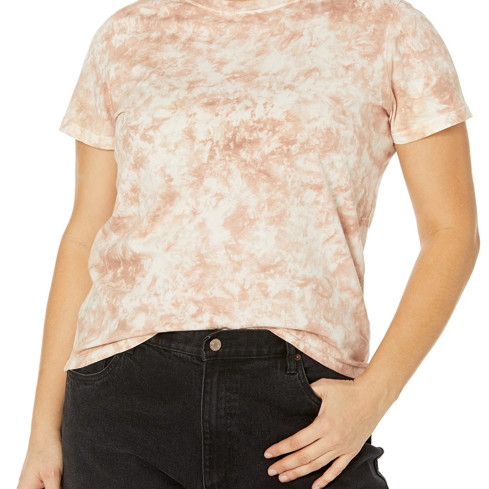 RAY'S Women/Girls Short-sleeve Round Neck t-shirt Tie-dye pattern.