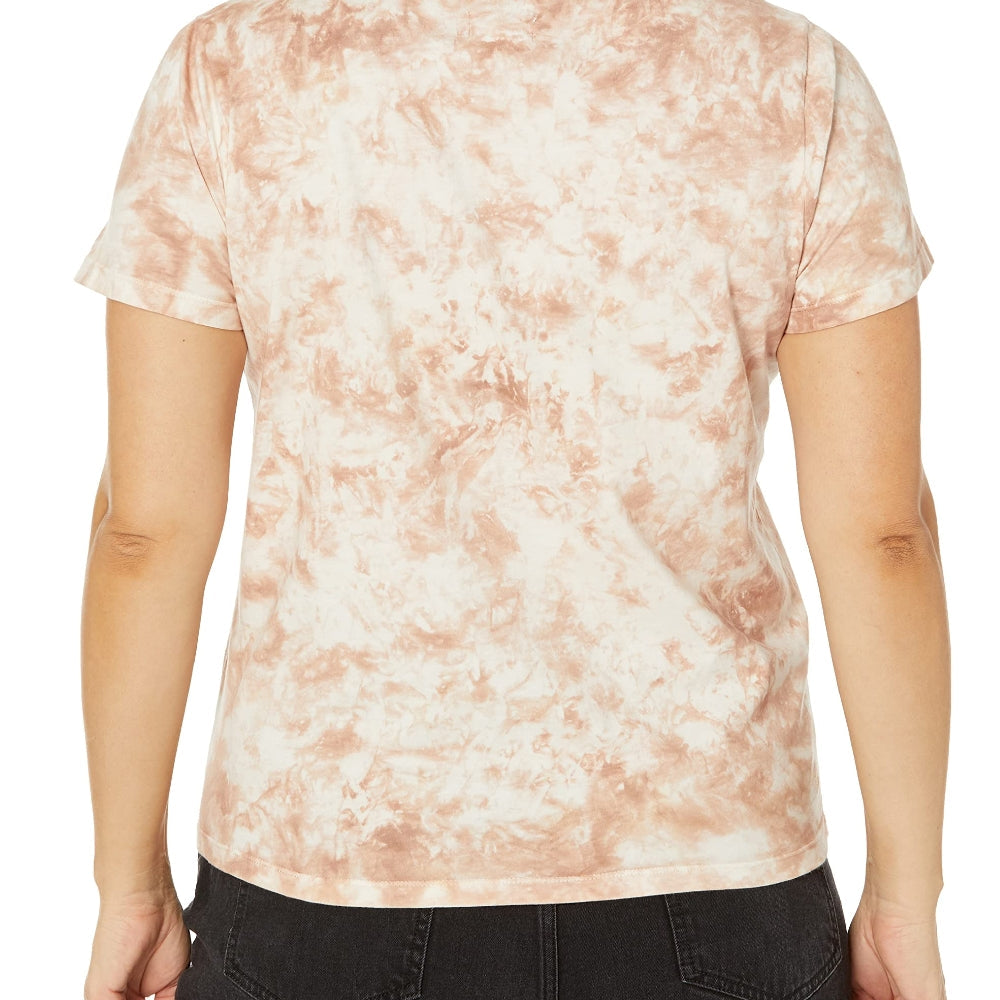 RAY'S Women/Girls Short-sleeve Round Neck t-shirt Tie-dye pattern.