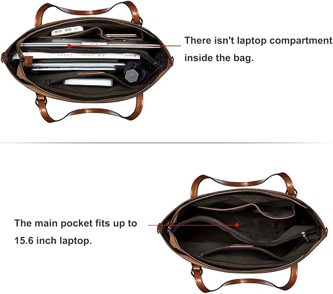Ray's Large Capacity Cowhide Leather Shoulder Bag Purses Luxury Handbags for Women
