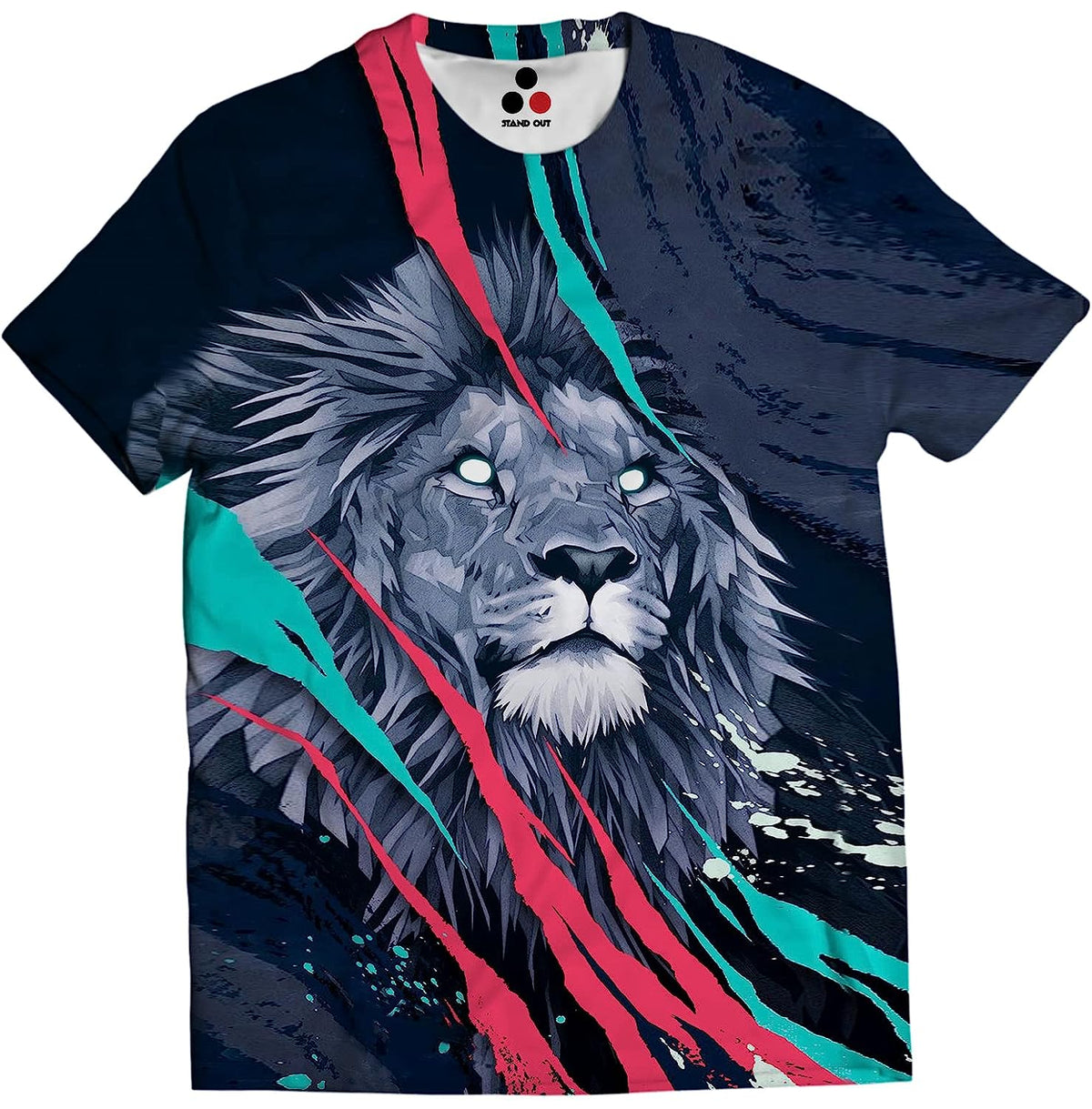 RAYS T-SHIRTSRAY'S Mens Women Shirts 3D Printed T-Shirt Unisex Casual | Creative Print Crewneck Graphics
