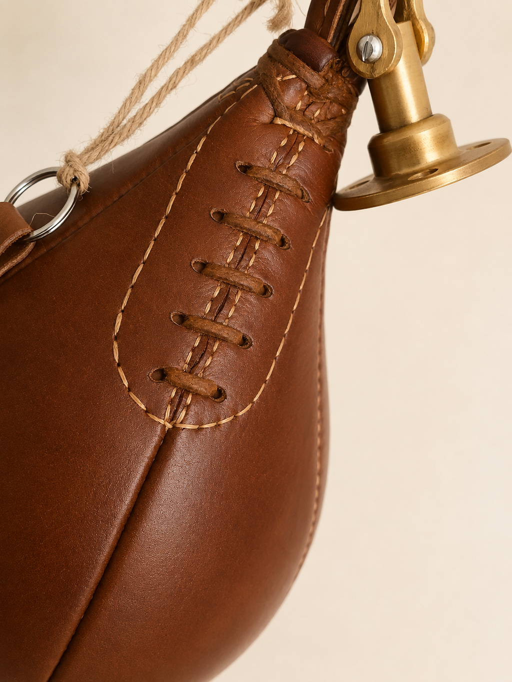 RAY'S Vintage Player PRO Heritage Brown Leather Speed Ball, Double End