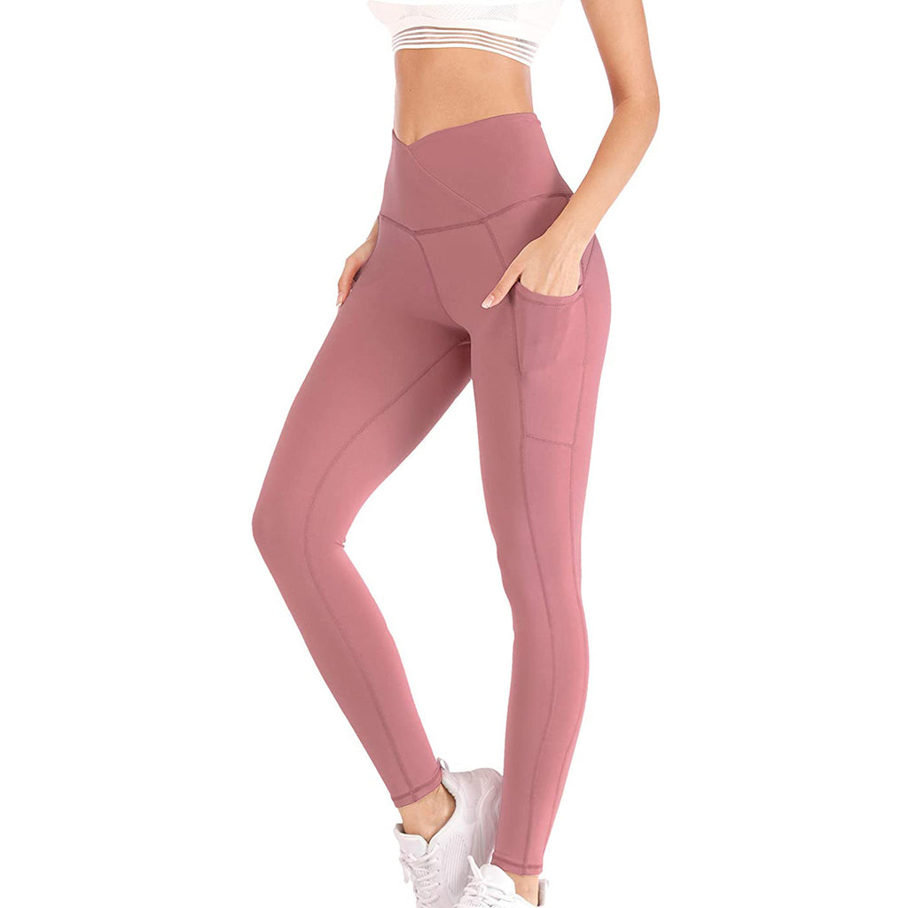 Leggings for Women Tummy Control, High Waist Yoga Pants Gym Stretchy Shapewear Workout Clothes for Women