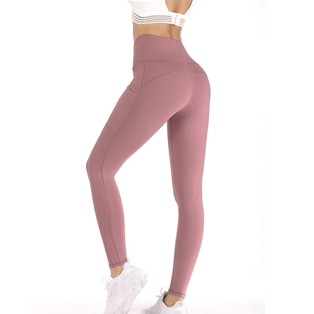 Leggings for Women Tummy Control, High Waist Yoga Pants Gym Stretchy Shapewear Workout Clothes for Women