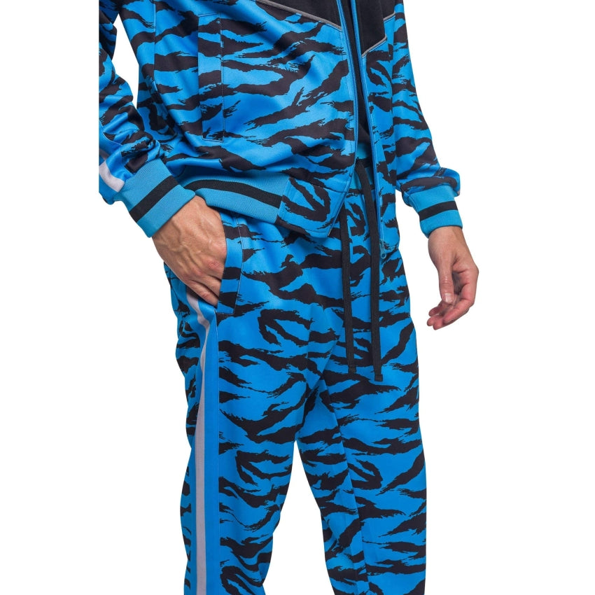 RAY'S Unisex Athletic Tracksuit Set,Cambo Pattern, 2-Piece Polyester, Long Sleeve with Side Zip Pockets, Athletic Regular Fit