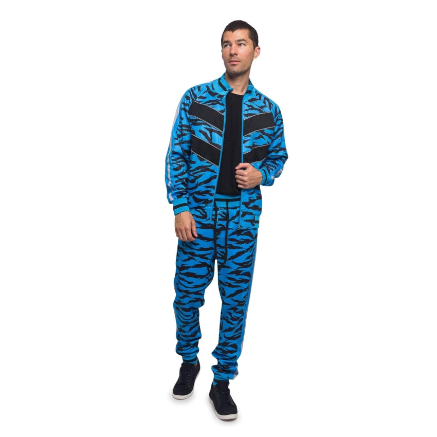 RAY'S Unisex Athletic Tracksuit Set,Cambo Pattern, 2-Piece Polyester, Long Sleeve with Side Zip Pockets, Athletic Regular Fit