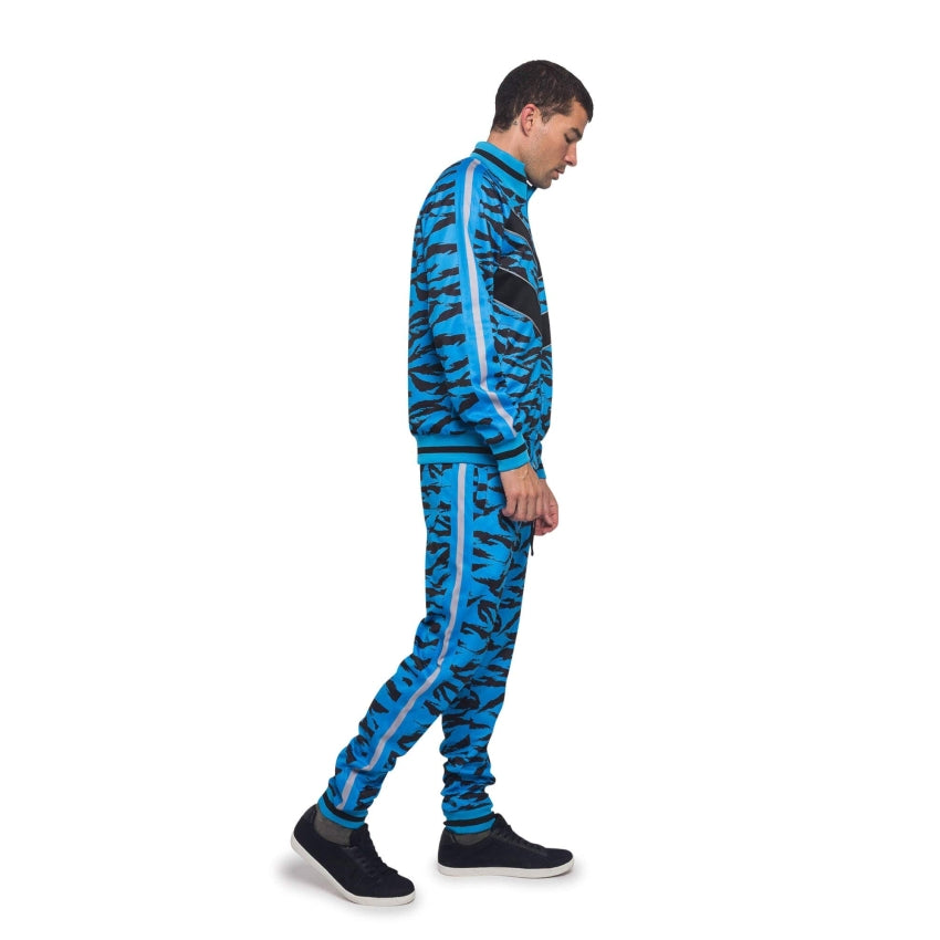 RAY'S Unisex Athletic Tracksuit Set,Cambo Pattern, 2-Piece Polyester, Long Sleeve with Side Zip Pockets, Athletic Regular Fit