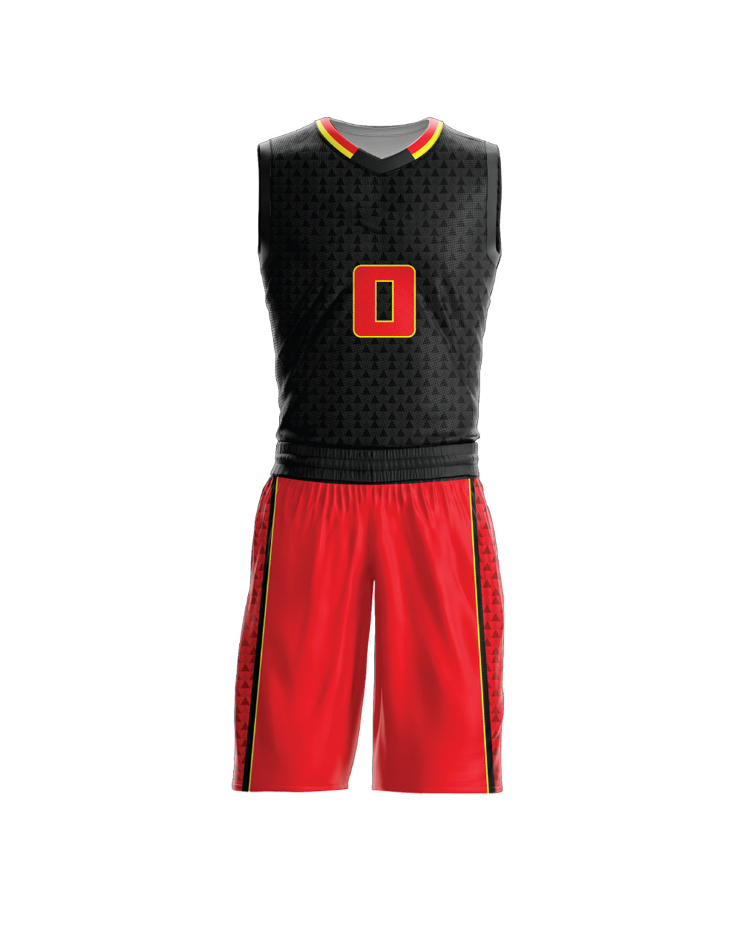 RAY'S Men's Basketball Uniform Set,Jersey with Customise Number, Athletic Two-Piece Performance Kit