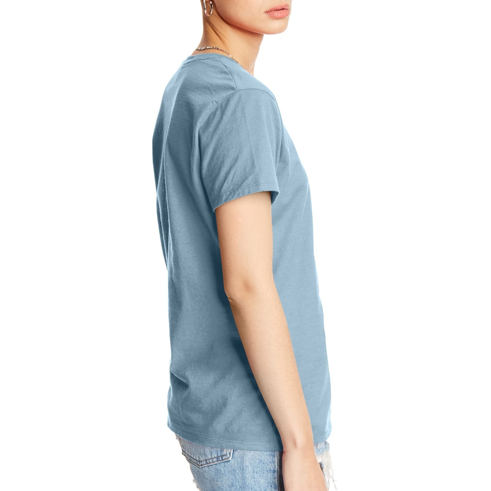RAY'S Women/Girls Short-sleeve Round Neck t-shirt Tie-dye pattern.