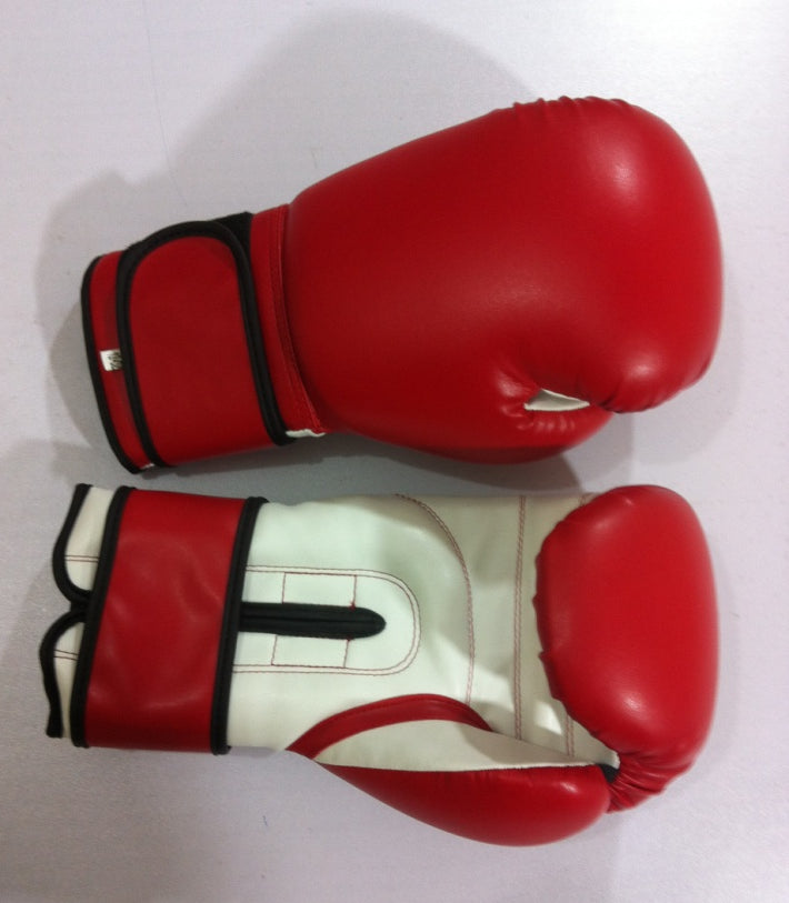 RAY'S LEATHER BOXING GLOVES/FOR TRAINING AND TOURNAMENTS  (Strap-Up)