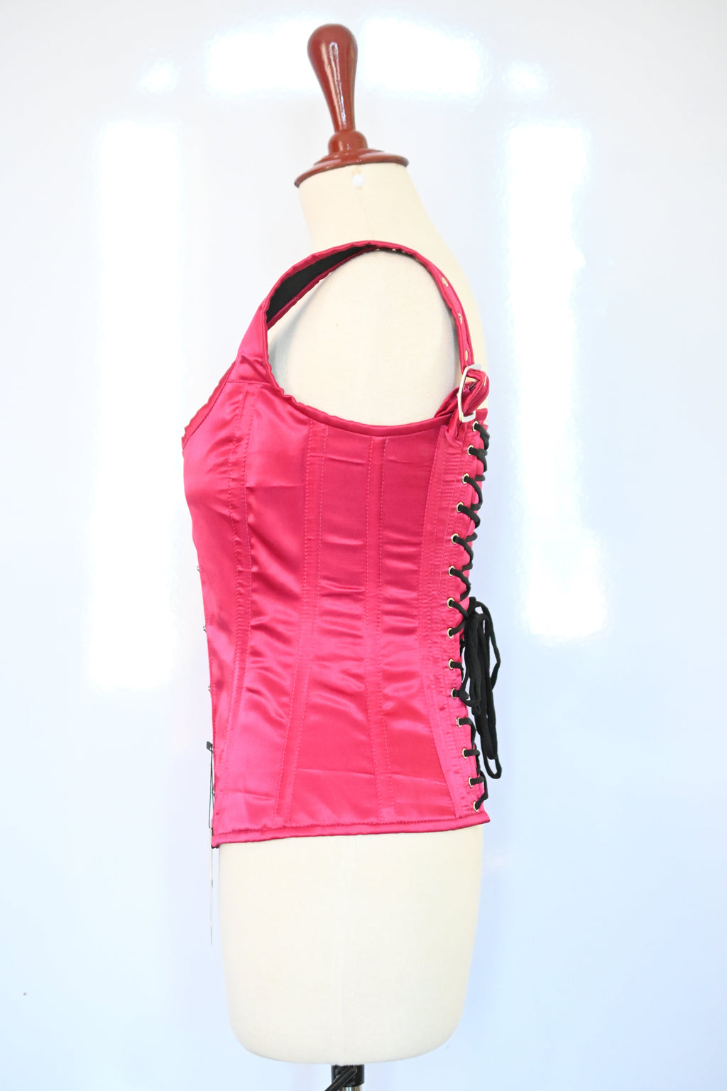 RAY'S CORSET PINK LEATHER